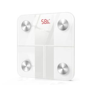 BATHROOM SCALE GLASS HOMEVER FG - 260 RB