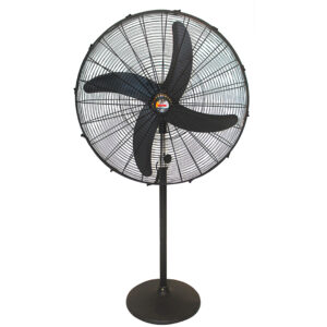 FAN PEDESTAL ROYAL DELUXE BLACK 750MM - 30” - 300W / 1325RPM