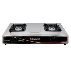 GAS COOKER MISAKI SS DOUBLE 7102