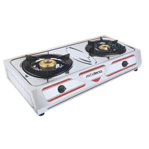 GAS COOKER MODENA SS TWO BURNER