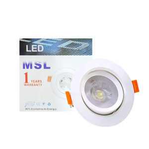 LED FLEXIBALE DOWN LIGHT MSL WHITE WARM WHITE 3000K - 5W/7W