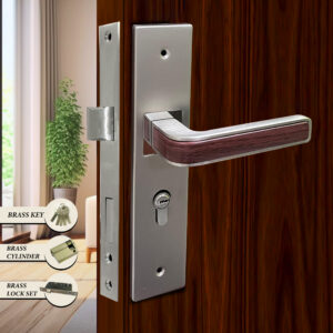 CAUSTE M LOCK S D (KEY, CYLINDER & LOCK SET) BRASS - 5880 MSN WD MEDIUM