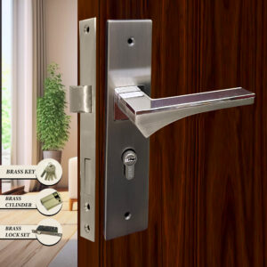 CAUSTE M LOCK S D (KEY, CYLINDER & LOCK SET) BRASS - 5888 MAB CP MEDIUM