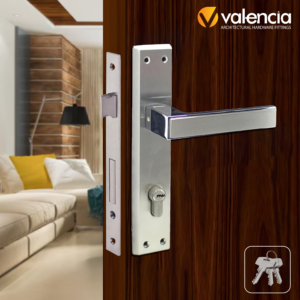 VELENCIA M/LOCK ZINC ALLOY SS CP V-410 - MEDIUM 08