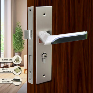 CAUSTE M LOCK S D (KEY, CYLINDER & LOCK SET) BRASS - 58103 MSN BN MEDIUM