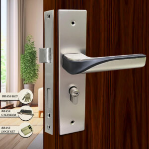 CAUSTE M LOCK S D (KEY, CYLINDER & LOCK SET) BRASS - 58114 MSN BN MEDIUM