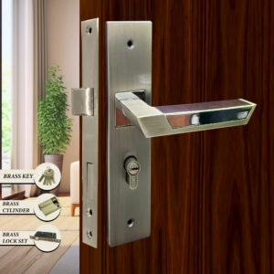 CAUSTE M LOCK S D (KEY, CYLINDER & LOCK SET) BRASS - 58115 MAB CP MEDIUM