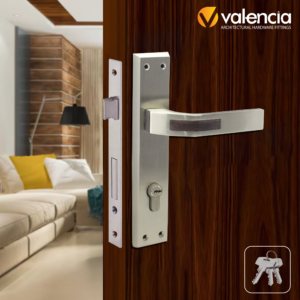 VELENCIA M/LOCK ZINC ALLOY SS LATHER V-425 - LARGE 10