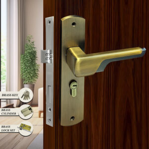 CAUSTE M LOCK S D (KEY, CYLINDER & LOCK SET) BRASS - 58118 MAE BN MEDIUM