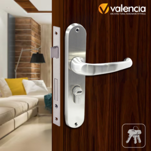 VELENCIA M/LOCK ZINC ALLOY SS ROUND SHAPE V-605 - MEDIUM 08