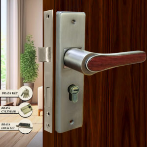 CAUSTE M LOCK S D (KEY, CYLINDER & LOCK SET) BRASS - 58505 MAB WD MEDIUM