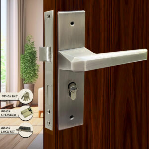 CAUSTE M LOCK S D (KEY, CYLINDER & LOCK SET) BRASS - 58809  MAB