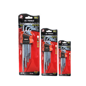 ALLEN KEY SET 9 PCS XL TOOLS TORK KEY