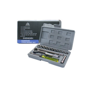 BOX SOCKETS B CASE 17PCS ZHONGXIN 1 4 Dr [4-13]mm CHINA