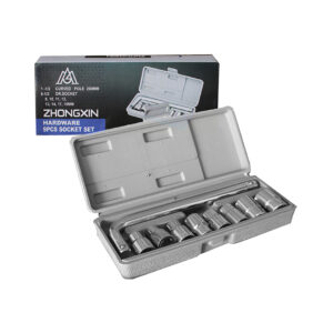 BOX SOCKETS B CASE ZHONGXIN 9PCS 1 2 DR - (8-19)mm CHINA