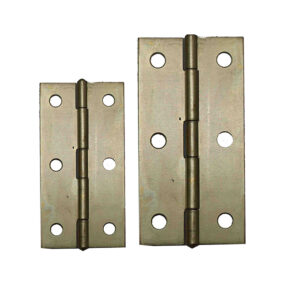 BUTTS HINGES #1 BRASS PLATED