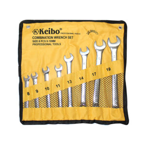 COM.SPANNR KEIBO C/P 8PCS (8-19) mm