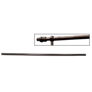 CURTAIN BAR WOOD BLACK COLOUR