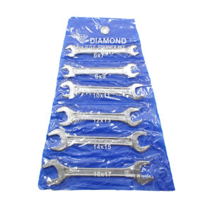 COM.SPANNER DIAMOND 6PCS (6 - 17) mm