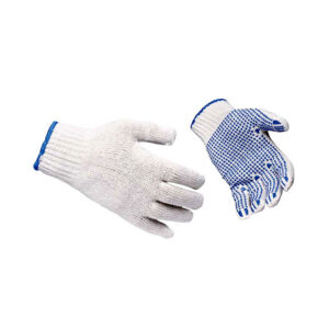 GLOVES HAND LG-014 YELLOW & WHITE BLUE DOTS CHINA