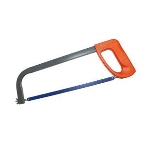 HACKSAW FRAME ORANGE & GREY PLASTIC HANDLE