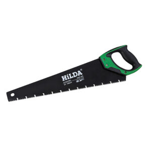 HAND SAW HILDA PLASTIC HANDLE BLACK & GREEN 20” 500mm