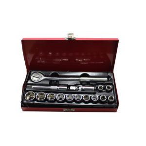 KEIBO BOX SOCKET METAL CASE 1 2DR-[10-24]MM 17PCS JAPAN