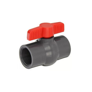 PVC BALL VALVE ERA RED HANDLE 1 UGB01 MADE IN CHINA