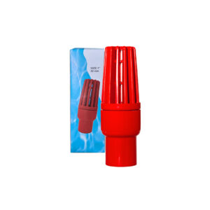 PVC FOOT VALVE RED NO BRAND