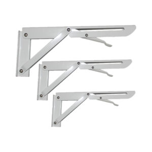 SHELF BRACKET ADJUSTABLE (2PCS) 08 WHITE