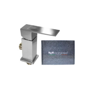 TAP ANGLE VALVE BRASS OUPOOLO 15201S SN MATT CHINA