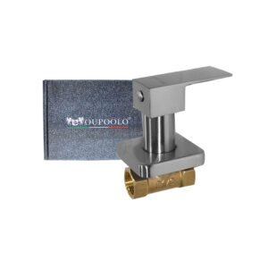TAP CONCEAL STOP VALVE BRASS OUPOOLO 15204S SN MATT CHINA