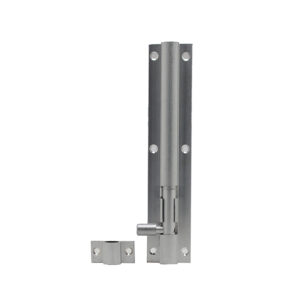 TOWER BOLT ALUMINIUM C P SILVER