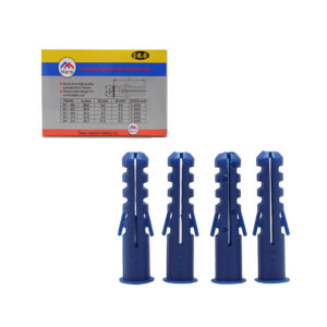 WALL PLUGS MANS BRAND PL [100] 6MM HEAVY BLUE