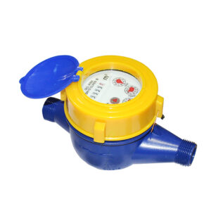 WATER METER HATACO 15MM PLASTIC BLUE&YELLOW CHINA