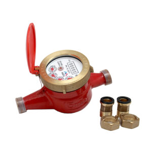 WATER METER MANS & FLOWER BRASS 15MM CHINA